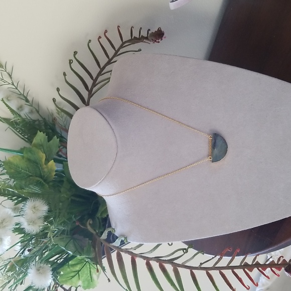 Labradorite/gold necklace - Picture 6 of 10